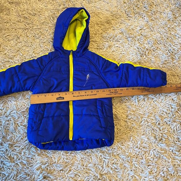 Protection System baby Winter Jacket Hooded Blue Size 18 months - Picture 4 of 10